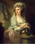 Lampi Johann-Baptist I Portrait of Yekaterina Samoilova - Hermitage